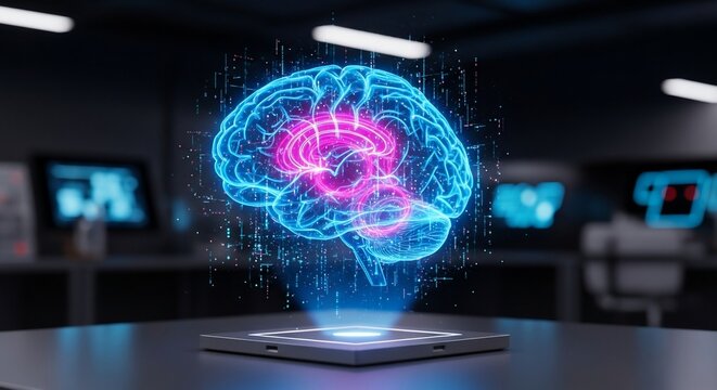 Artificial intelligence brain technology ai neural network machine learning deep learning innovation concept