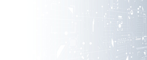 Abstract modern technology and science background for presentation