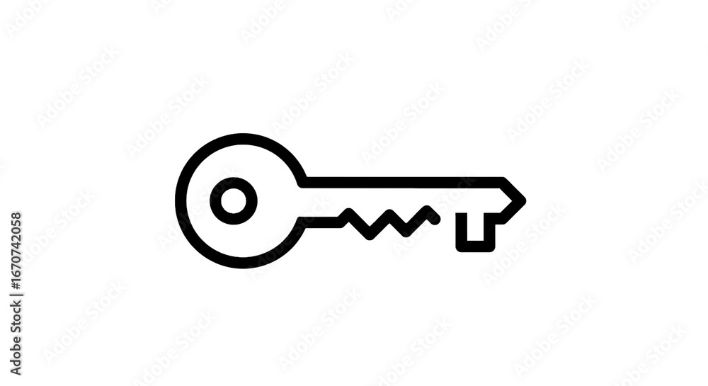 Poster unlock access security key open safe secure protection privacy secret entry solution access control 