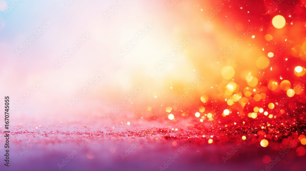 Aufkleber colorful abstract background with sparkling lights and soft gradients