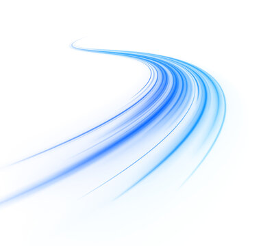 Fast motion with bright streaks, dynamic traffic flow and neon city energy. Electric trail with fast motion and glowing highway.