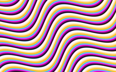 Dynamic abstract colorful wavy lines create a vibrant, eye-catching visual perfect for modern design projects, websites, and branding materials, adding energy
