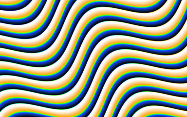 Dynamic abstract waves with vibrant colors create a sense of movement and energy, perfect for modern design projects needing a bold visual statement