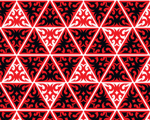 Tribal pattern background. Seamless decorative pattern background, wallpaper, artwork, banner.