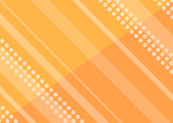 背景　バイカラーと斜め線　オレンジ