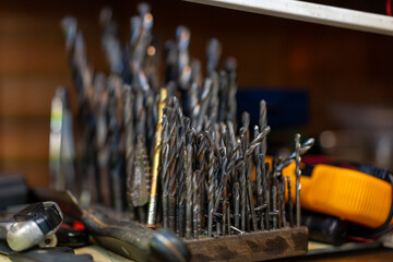 The drills are on the substack. Drilling of metal.