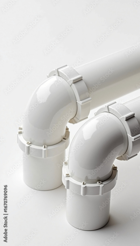 Poster white pipes showcase urban communication systems connecting various components. these urban communic