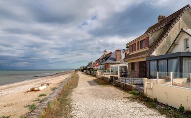 village de Sainte-Mère-Église en Normandie