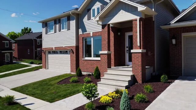 New single-family homes in the Greater Toronto Area, specifically East Gwillimbury, Ontario, Canada