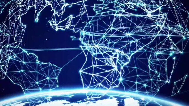 International radio-based connectivity and community networking idea The geographical representations were manually delineated from: