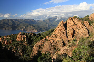 Corsica (Corse) island, France, Calanche