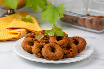 Traditional Greek cookies called 