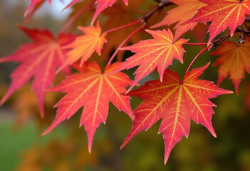 Maple leaves