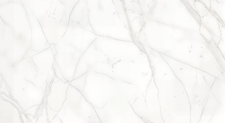 Obraz premium white marble with subtle grey veins, elegant natural stone, polished slab for minimalist countertops, sophisticated wall features, and sleek interior design