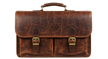 Vintage Leather Messenger Bag for Men and Women Stylish Professional Work Satchel