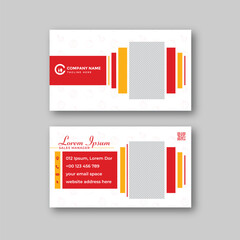 Food business card template