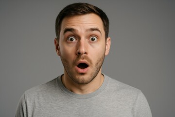 Neutral Expression - Caucasian Male Portrait