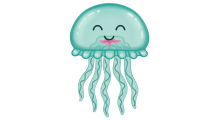 Isolated Jellyfish