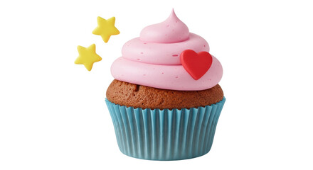 Isolated Cupcake