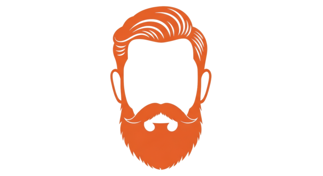 Isolated Red Beard