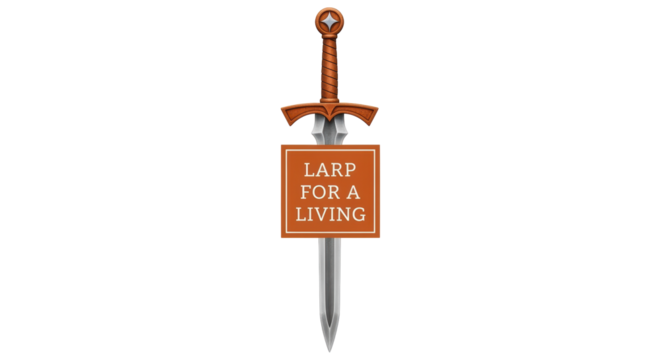 Isolated LARP Sword