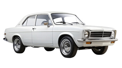 Modern Car on Pure White Background &ndash; Realistic Vehicle PNG