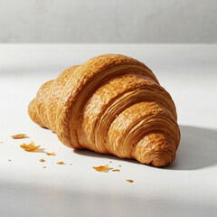 croissant on a plate
