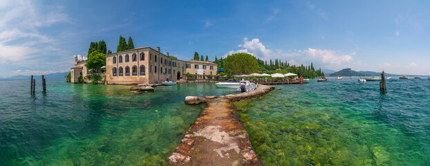 Gardasee, Punta San Vigilio, Italien