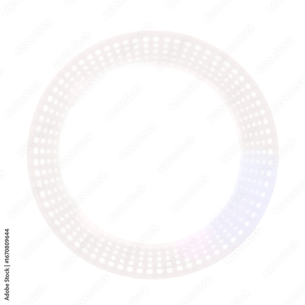 Poster halftone dots design isolated vector dotted gradient circle isolated on white background