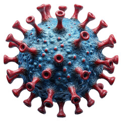 Virus icon isolated on a transparent background