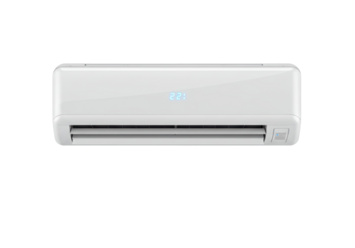 Isolated split air conditioner appliance for home or office; climate control, air conditioning