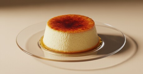 Cr&eacute;me Br&ucirc;l&eacute;e &mdash; Ultra-Realistic Studio Render, Photorealistic Luxury Product