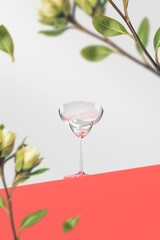Red and eco-friendly product mockup