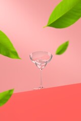Red and eco-friendly product mockup