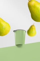 Green and eco-friendly product mockup