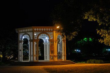 Obraz premium Siofok park at night