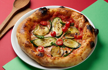 pizza végétarienne