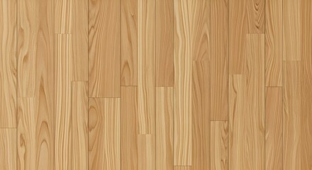 Fototapeta premium Warm natural light oak wood flooring texture background, elegant and inviting home design element
