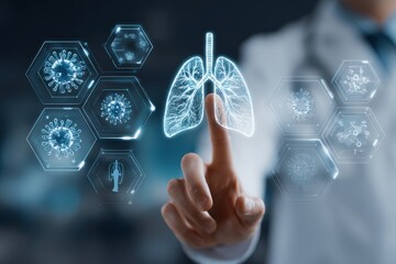 Medical technology, lung, and virus