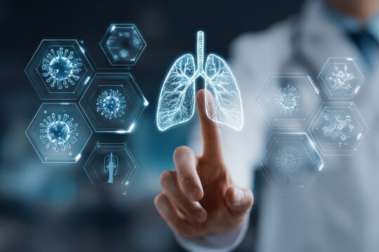 Medical technology, lung, and virus