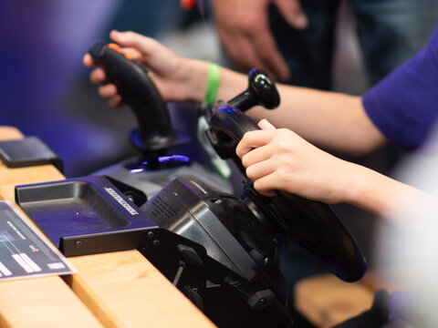 Exciting Gaming Experience with Joystick at Gamescom 2025 in Cologne