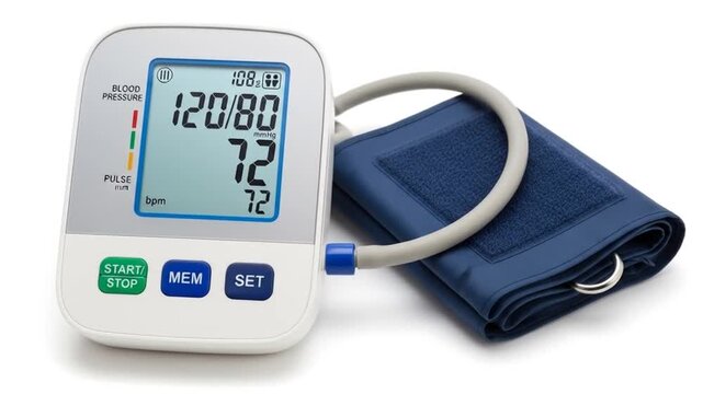 Digital blood pressure monitor