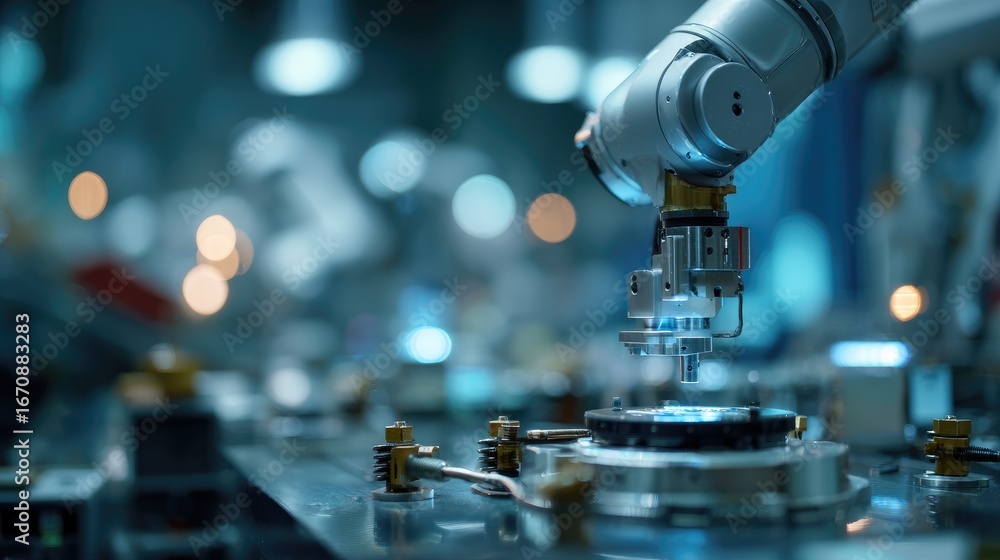 Poster automation and robotics in manufacturing environment with focus on precision assembly and advanced t