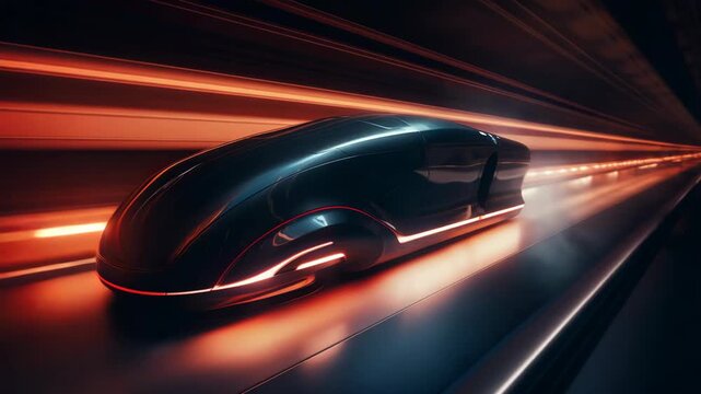 Futuristic Hyperloop Transportation: High-Speed Travel of Tomorrow