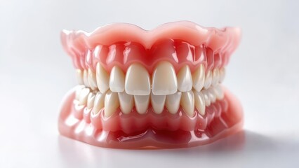 Obraz premium Dental prosthesis close-up (1)