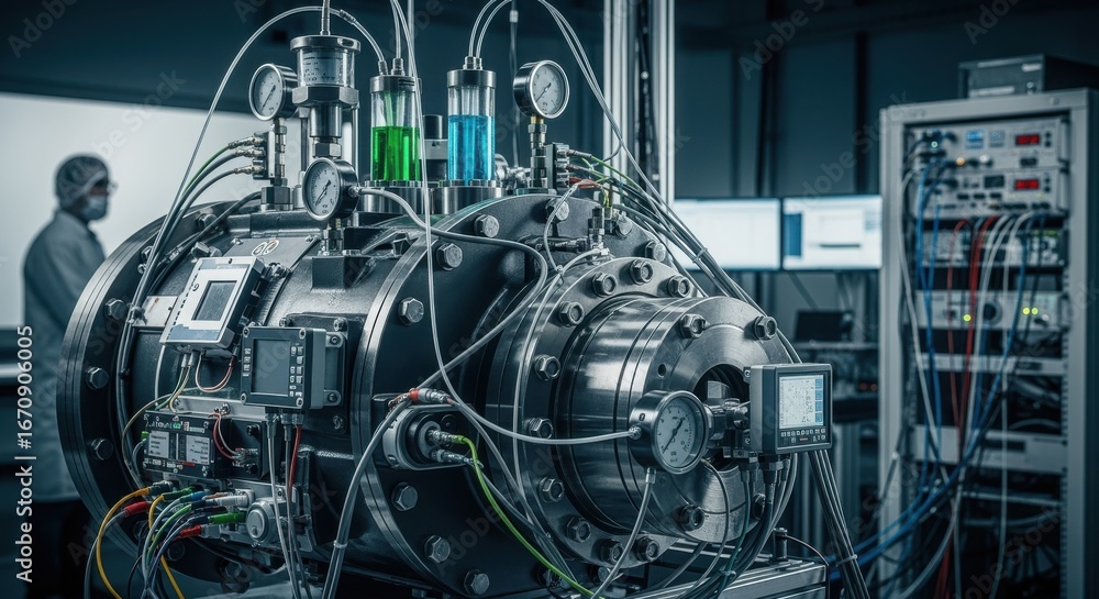 Poster offshore tidal turbine gearbox undergoing cyclic pressurelubrication testing in a controlled environ