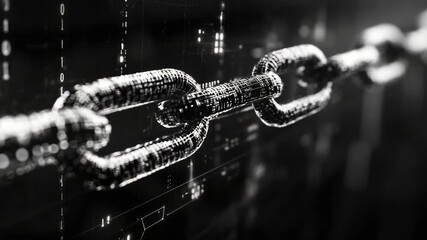 A digital representation of a cryptographic security system, featuring a key chain and encrypted bitcoin transaction, symbolizing advanced encryption methods for online financial transactions. - Powered by Adobe