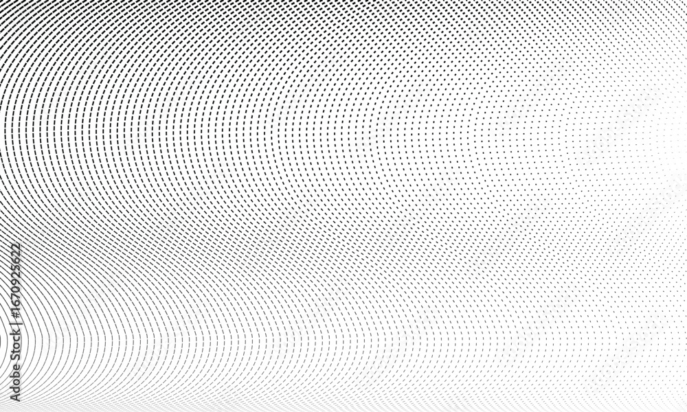 Poster seamless curve line vector illustration | stripes line abstract background template