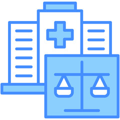 Obraz premium Hospital Icon