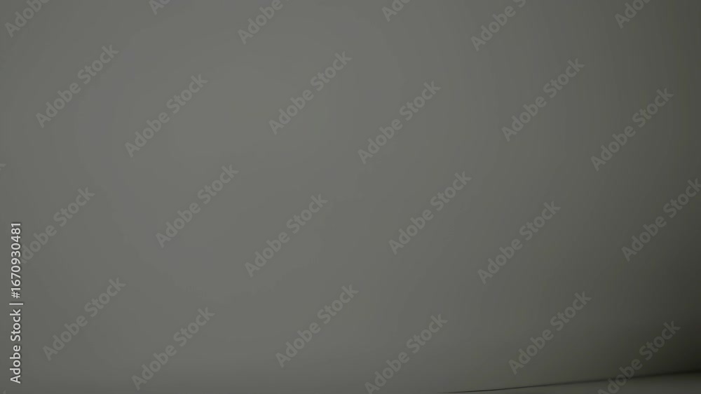 Poster minimalist room corner with pristine limeplaster curved edges emphasizing seamless architectural fin